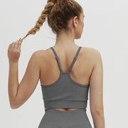 Yoga clothes moisture wicking top
